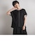 配色ステッチTシャツ≪手洗い可能≫