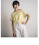 配色ステッチTシャツ≪手洗い可能≫
