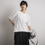 【WEB限定】サイドジップドルマンTシャツ≪洗濯機で洗える≫