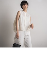 2WAYケープブラウス≪洗濯機で洗える≫