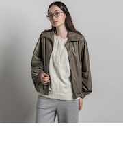 【カタログ掲載】ドルマンショートブルゾン≪洗濯機で洗える≫