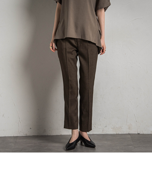 【カタログ掲載】24AWストレッチテーパードパンツ≪手洗い可能≫