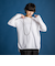 バックシームロングTシャツ≪洗濯機で洗える≫