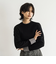 配色ラメハイネックニットプルオーバー≪手洗い可能≫