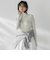 【WEB限定】【一部店舗限定】プレーティングハイネックニットプルオーバー≪手洗い可能≫