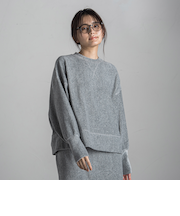 【WEB限定】【一部店舗限定】ラメコーデュロイプルオーバー≪手洗い可能≫