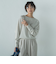 Vガゼットドルマンニットプルオーバー≪手洗い可能≫