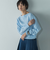 Vガゼットドルマンニットプルオーバー≪手洗い可能≫
