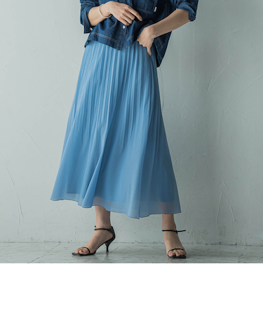 消しプリーツスカート≪手洗い可能≫