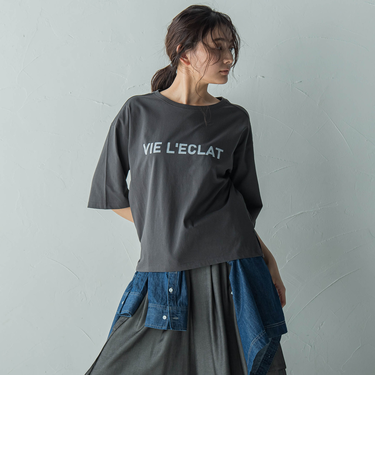 ビッグロゴTシャツ≪手洗い可能≫