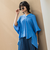 【新色追加】シアー楊柳バックタックスキッパーブラウス≪手洗い可能≫