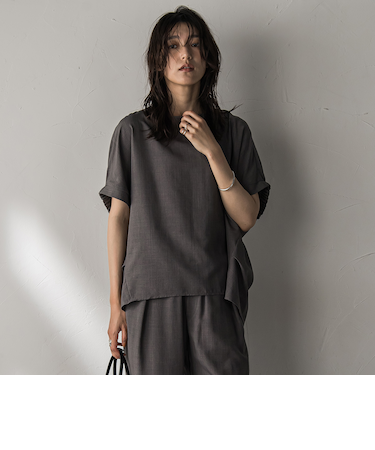 【新色追加】ドルマンブラウス≪手洗い可能 / セットアップ対応≫