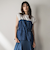 【WEB限定】異素材ドッキングドロストプルオーバー≪洗濯機で洗える≫