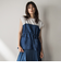 【WEB限定】異素材ドッキングドロストプルオーバー≪洗濯機で洗える≫