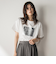 【WEB限定】スクエア箔オーバーサイズTシャツ≪手洗い可能≫