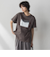 【WEB限定】スクエア箔オーバーサイズTシャツ≪手洗い可能≫