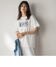 【WEB限定】フォトプリントTシャツ≪手洗い可能≫