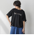 箔プリントロゴTシャツ≪手洗い可能≫