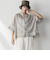 タイダイバンドカラーシャツ≪手洗い可能≫