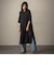 【WEB限定】スキッパーチュニックワンピース≪洗濯機で洗える≫