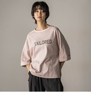 ワイドスリーブロゴプルオーバー≪手洗い可能≫