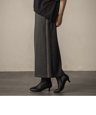 叶えるIラインスカート≪手洗い可能≫