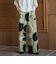 IPEKER幾何柄イージーワイドパンツ≪手洗い可能≫