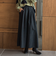 スウェードライクキュロットパンツ≪手洗い可能≫
