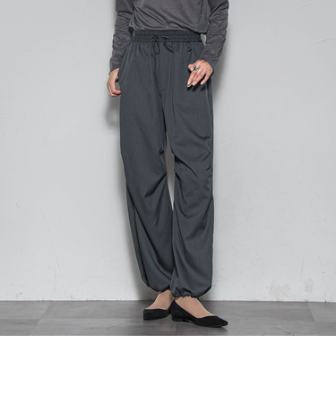 サイドラインパラシュートパンツ≪洗濯機で洗える≫