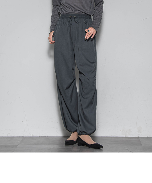 サイドラインパラシュートパンツ≪洗濯機で洗える≫