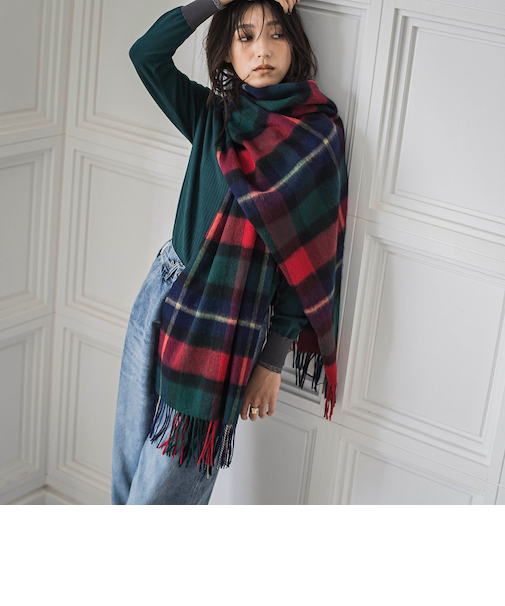 【TWEEDMILL】大判ストール