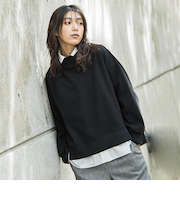 【楽・美・軽】ハイネックプルオーバー≪手洗い可能≫