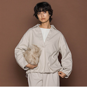 【楽・美・軽】スキッパーブラウス≪手洗い可能≫