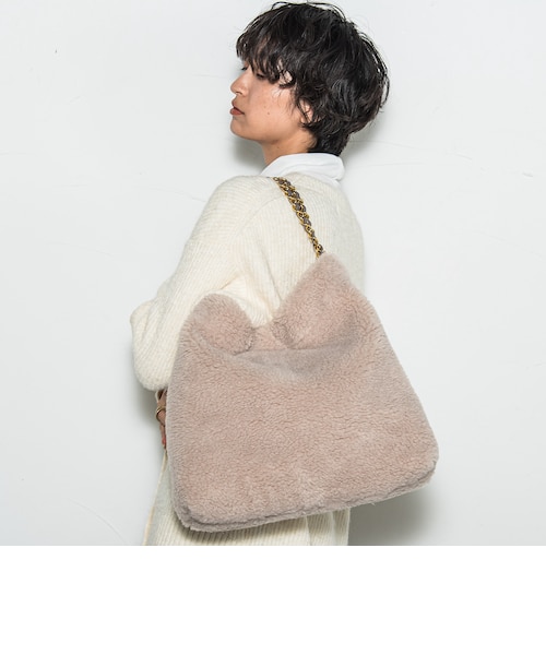 ［ほぼ新品］JIMMYCHOOゴールドエコムートンミニトート Jimmy Choo Woven Raffia Top Handle Drawstring Pouch | Nordstrom
