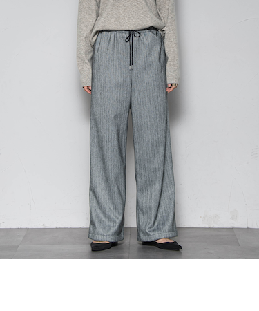 【楽・美・軽】イージーワイドパンツ≪手洗い可能≫