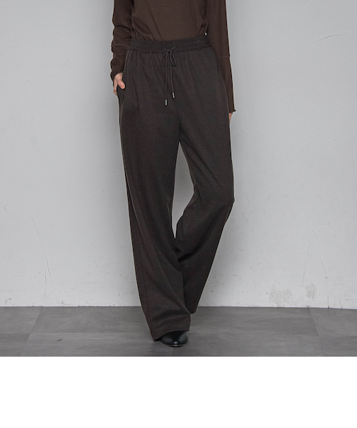 【楽・美・軽】イージーワイドパンツ≪手洗い可能≫