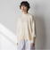 ハイネックシンプルニット≪手洗い可能≫