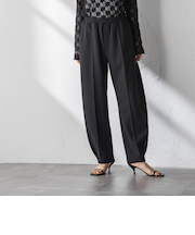 【えらべるSETUP】叶えるイージーカーブパンツ≪手洗い可能≫