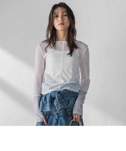 2WAYラメカフスインナー≪洗濯機で洗える≫