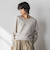 LEVITA Vネックドルマンニットプルオーバー