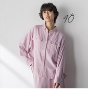【40周年限定】カラーデニムドルマンシャツ