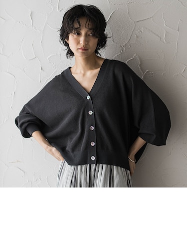 シアージャガードドルマンニットカーディガン