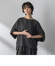 【一瞬で楽とキレイを叶える】タンブラーブッチャーロールアップブラウス≪セットアップ対応≫