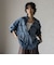 シアーデニムオーバーシャツ