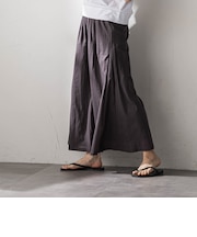 綿ボイルフレアパンツ