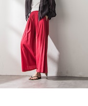 綿ボイルフレアパンツ