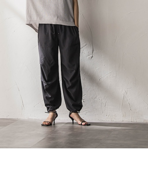 WEB限定】タックパラシュートパンツ｜メイソングレイの通販｜&mall