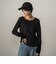 ベロアカフスロングTシャツ