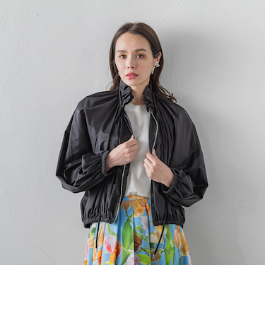 シアーナイロンブルゾン≪手洗い可能≫