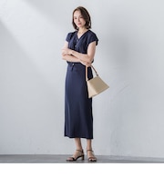 ナローニットスカート≪セットアップ対応/手洗い可能≫